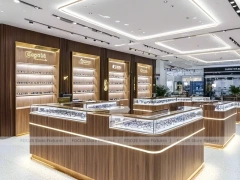Premium Timber Vision Boutique System for Premium Eyewear Boutique