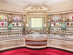 Rainbow Candy Pavilion with Glass Island Counters