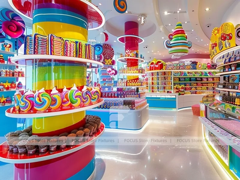 Rainbow Swirl Sweet Flagship Store for Custom Sweets Retail