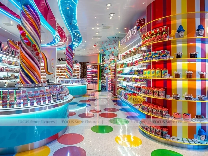 Rainbow Swirl Sweet Flagship Store for Custom Sweets Retail