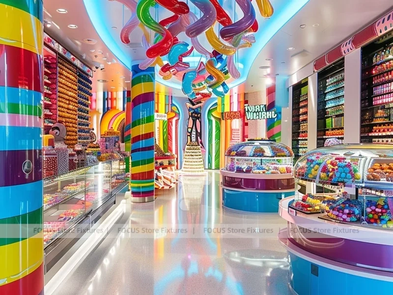 Rainbow Swirl Sweet Flagship Store for Custom Sweets Retail