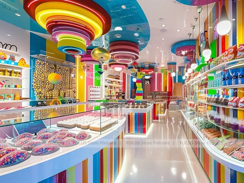 Rainbow Swirl with Spiral Feature Ceiling Sweet Flagship Store