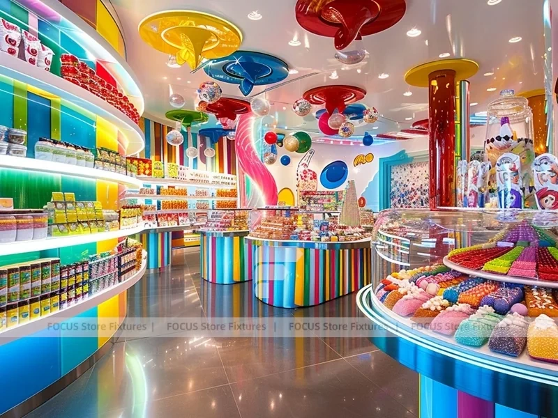 Rainbow Swirl with Spiral Feature Ceiling Sweet Flagship Store