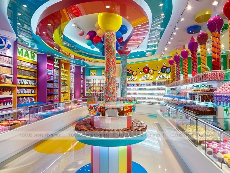 Rainbow Swirl with Spiral Feature Ceiling Sweet Flagship Store
