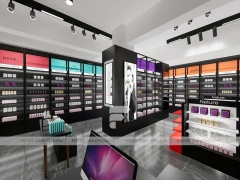 Red Black Perfume Boutique Retail Layout