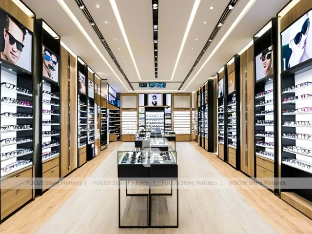 Runway Black Vision Retail Walkway with Long Browsing Corridor