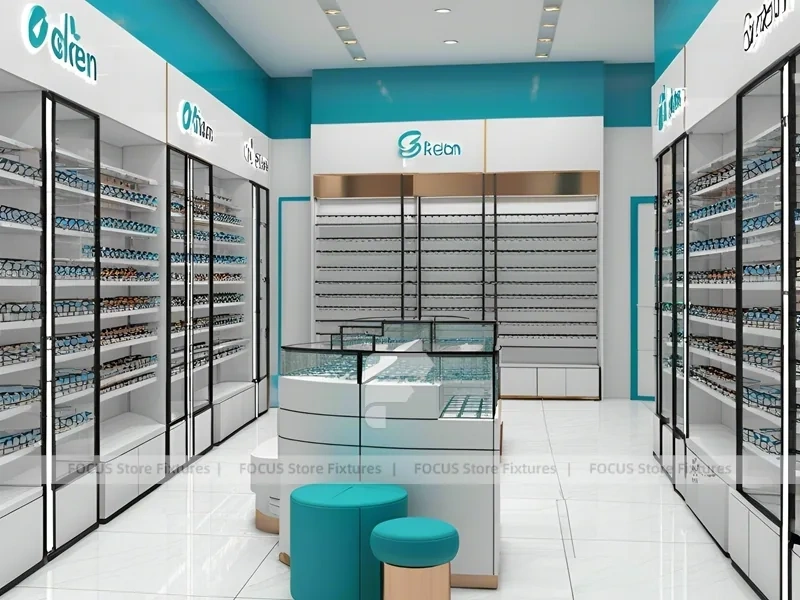 Runway Black Vision Retail Walkway with Long Browsing Corridor