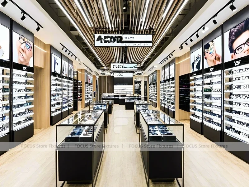 Runway Black Vision Retail Walkway with Long Browsing Corridor