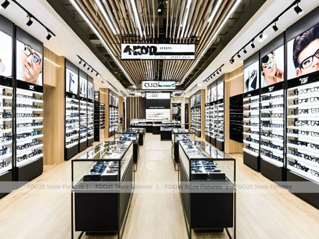 Runway Black Vision Retail Walkway with Long Browsing Corridor