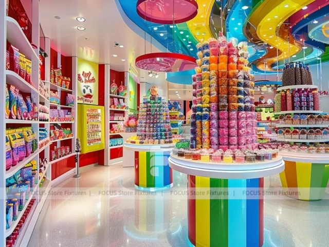 Sky Candy Candy Boutique Interior for Custom Sweets Retail