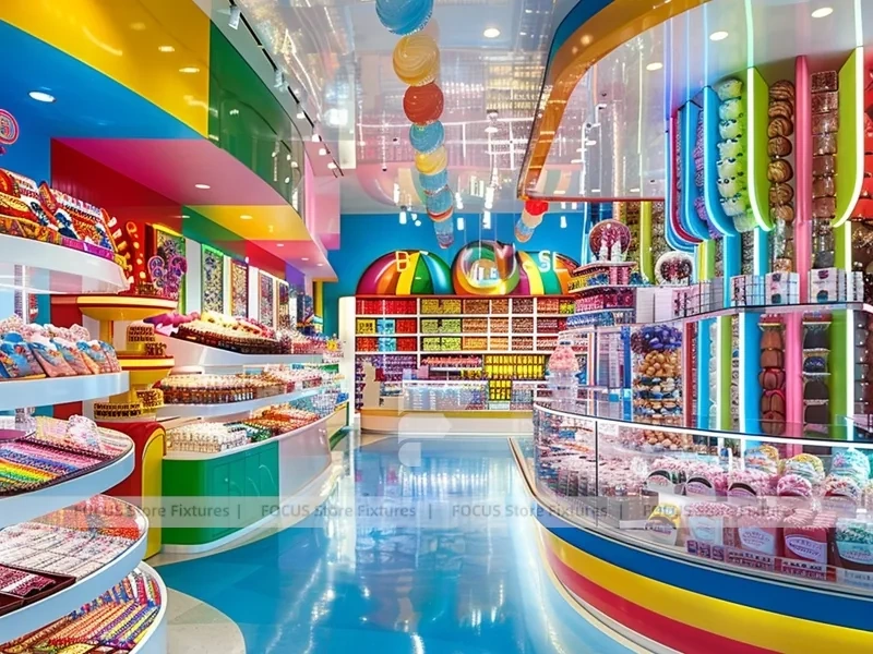 Sky Candy Candy Boutique Interior for Custom Sweets Retail