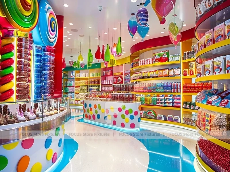 Sky Candy Candy Boutique Interior for Custom Sweets Retail