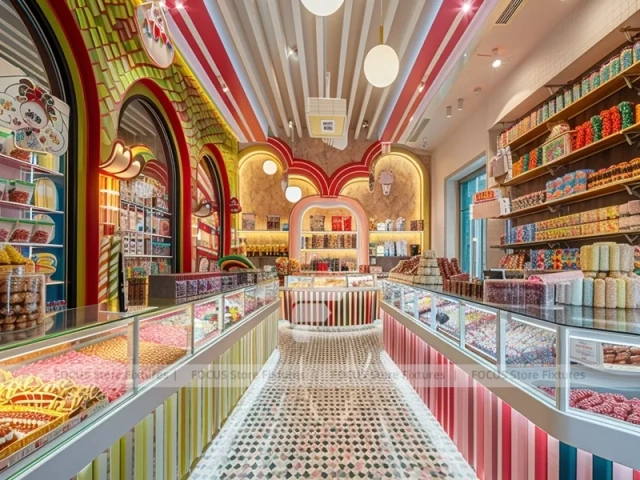 Sky Candy Candy Boutique Interior for Custom Sweets Retail
