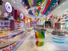 Sky Candy Candy Showcase Boutique with Storybook Shelving Walls