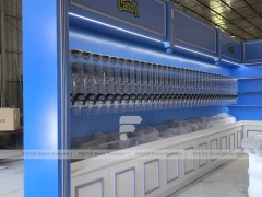 Sky Candy Candy Wall Display System with Lit Arched Niches