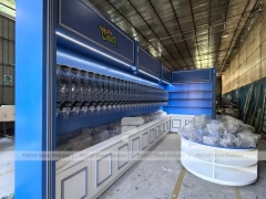 Sky Candy Candy Wall Display System with Lit Arched Niches