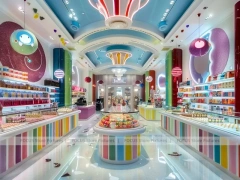 Sky Candy Confectionery Gallery Store with Symmetrical Island Counters