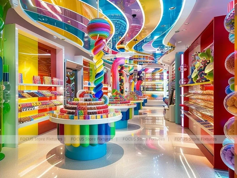 Sky Candy with Spiral Feature Ceiling Sweet Flagship Store