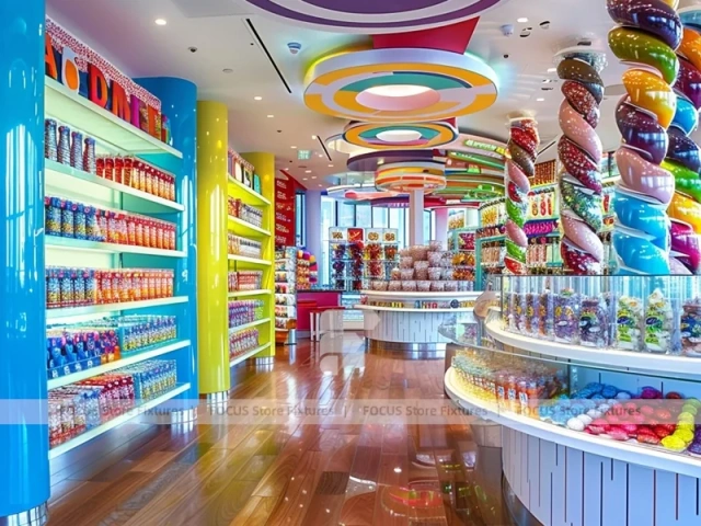 Sky Candy with Spiral Feature Ceiling Sweet Flagship Store