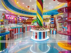 Sky Candy with Spiral Feature Ceiling Sweet Flagship Store