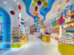 Toy Candy Sweet Retail Layout for Custom Sweets Retail