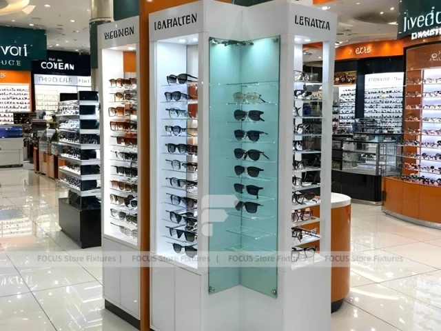 Amber Column Eyewear Column Gallery for Premium Eyewear Boutique