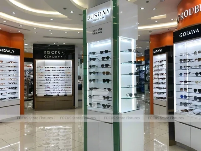 Amber Column Eyewear Column Gallery for Premium Eyewear Boutique