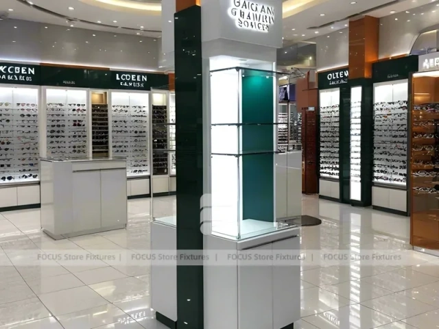 Amber Column Eyewear Column Gallery for Premium Eyewear Boutique