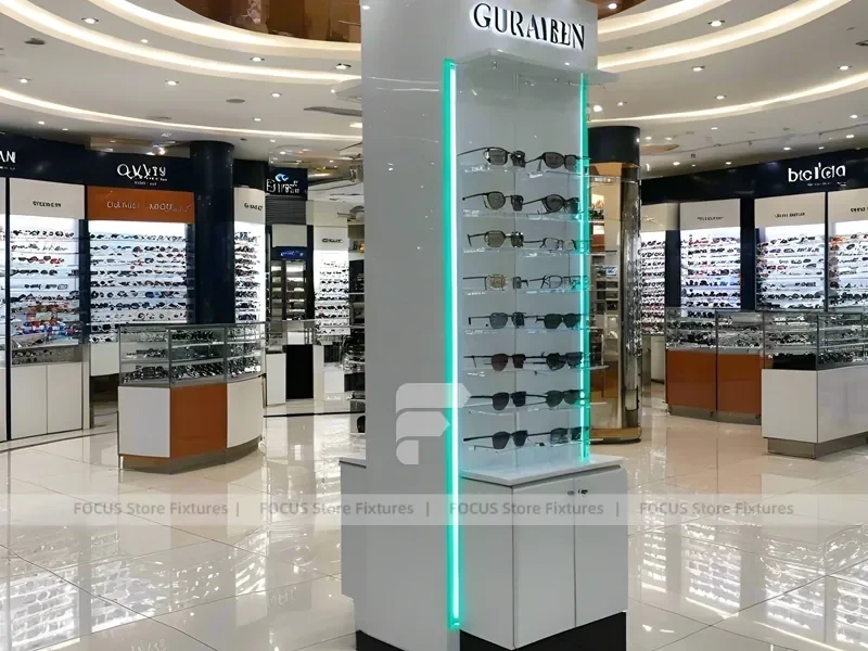 Amber Column Eyewear Column Gallery for Premium Eyewear Boutique