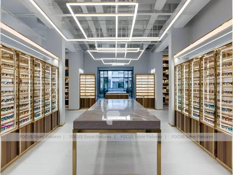 Amber Corridor Eyewear Boutique Hall for Premium Eyewear Boutique