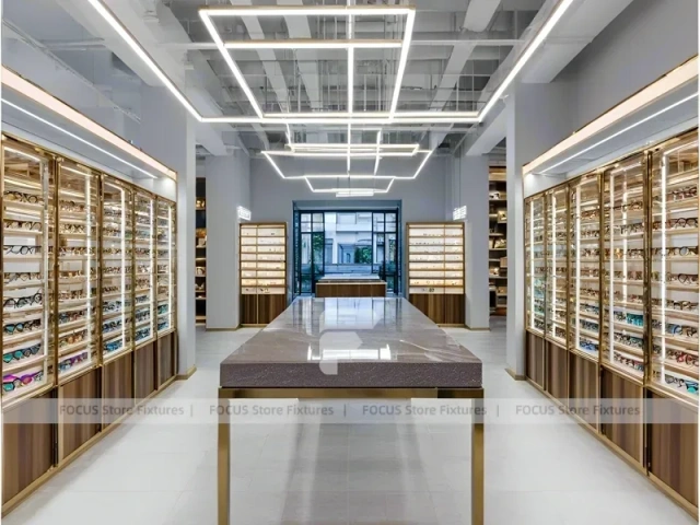 Amber Corridor Eyewear Boutique Hall for Premium Eyewear Boutique