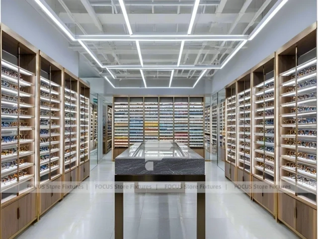 Amber Corridor Eyewear Boutique Hall for Premium Eyewear Boutique