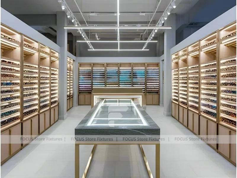 Amber Corridor Eyewear Boutique Hall for Premium Eyewear Boutique
