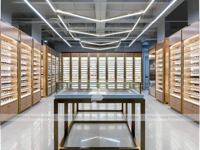 Amber Corridor Eyewear Boutique Hall for Premium Eyewear Boutique