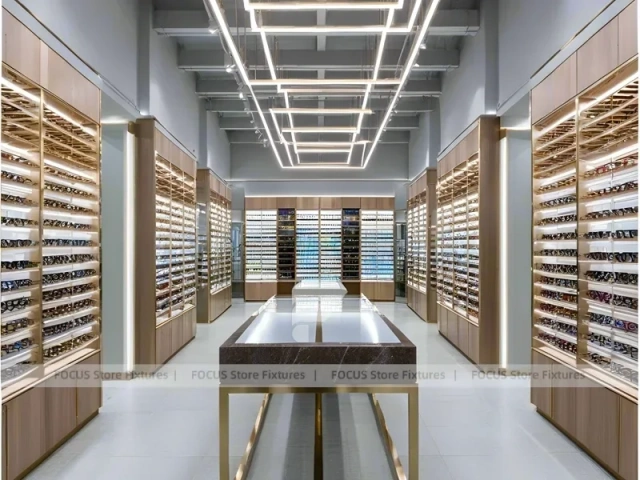 Amber Corridor Eyewear Boutique Hall for Premium Eyewear Boutique