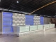 Blue Accent Optical Concept Fixture with Consultation Island Lounge