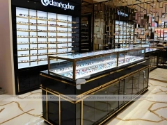Blush Accent Optical Corridor Gallery with Boutique Reception Zone
