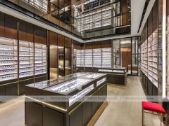 Blush Accent Optical Loft Gallery with Brick Accent Walkway