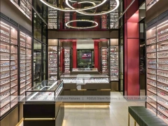 Blush Accent Optical Loft Gallery with Brick Accent Walkway