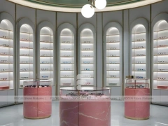Blush Arc Vision Boutique Salon with Arched Display Alcoves