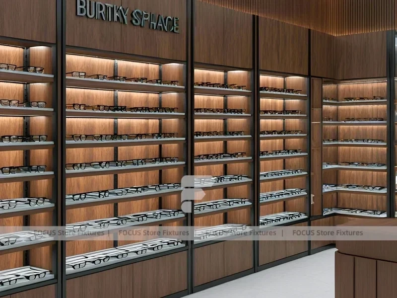 Boutique Bronze Vision Retail Passage for Premium Eyewear Boutique