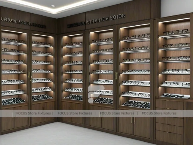 Boutique Bronze Vision Retail Passage for Premium Eyewear Boutique