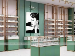 Emerald Luxe Eyewear Gallery Interior for Premium Eyewear Boutique