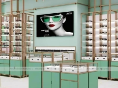 Emerald Luxe Eyewear Gallery Interior for Premium Eyewear Boutique