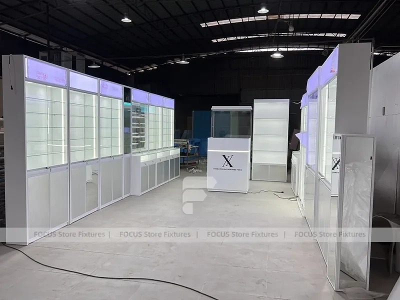 Factory Display Suite Vision Retail Mockup for Premium Eyewear Boutique