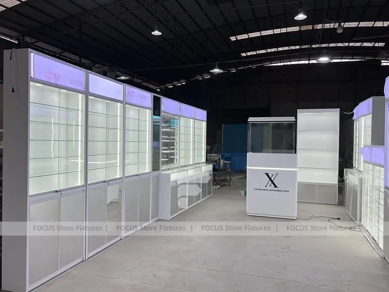 Factory Display Suite Vision Retail Mockup for Premium Eyewear Boutique