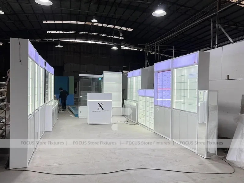 Factory Display Suite Vision Retail Mockup for Premium Eyewear Boutique