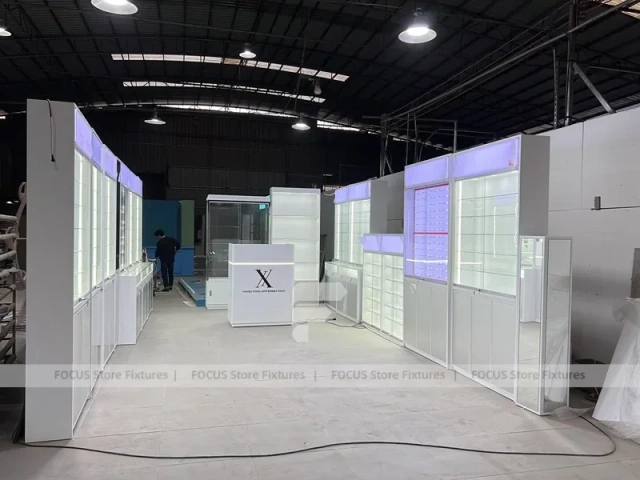 Factory Display Suite Vision Retail Mockup for Premium Eyewear Boutique