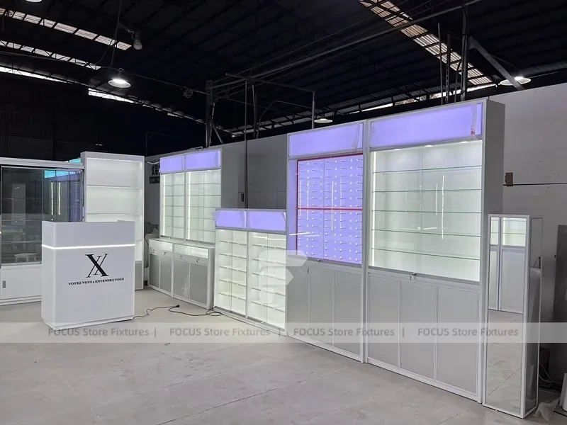 Factory Display Suite Vision Retail Mockup for Premium Eyewear Boutique