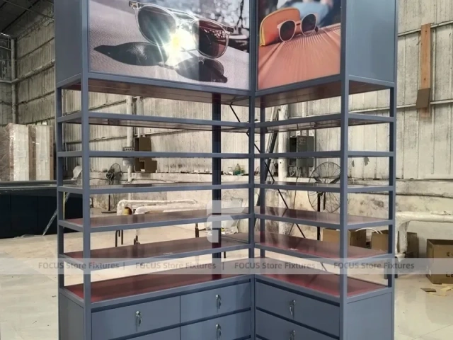 Factory Mockup Eyewear Display Mockup for Premium Eyewear Boutique